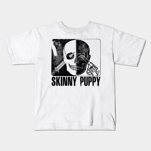 Skinny Puppy ∆∆ Original Fan Design Kids T-Shirt by unknown_pleasures